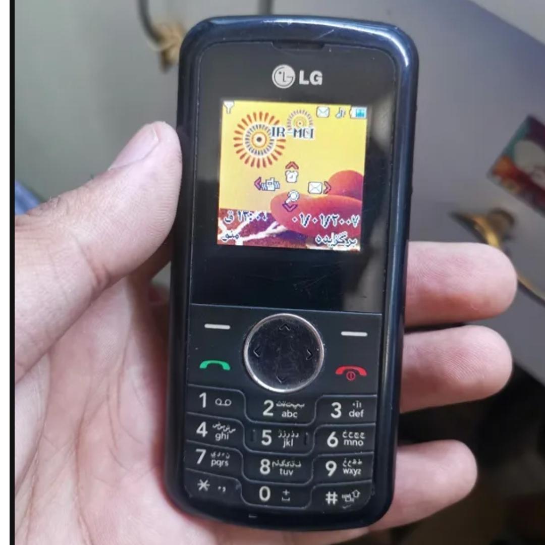 گوشی ال جی kp100 فابریکی تمیز