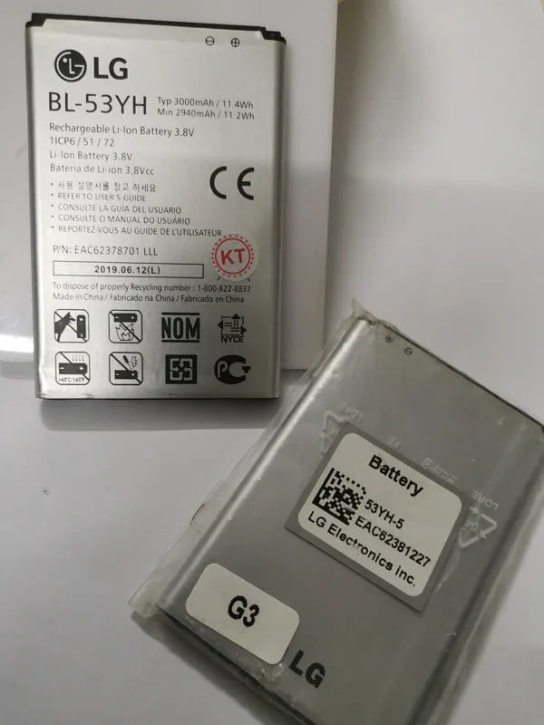 باتری اصلی گوشی ال جی LG G3 stylus  BL-53YH