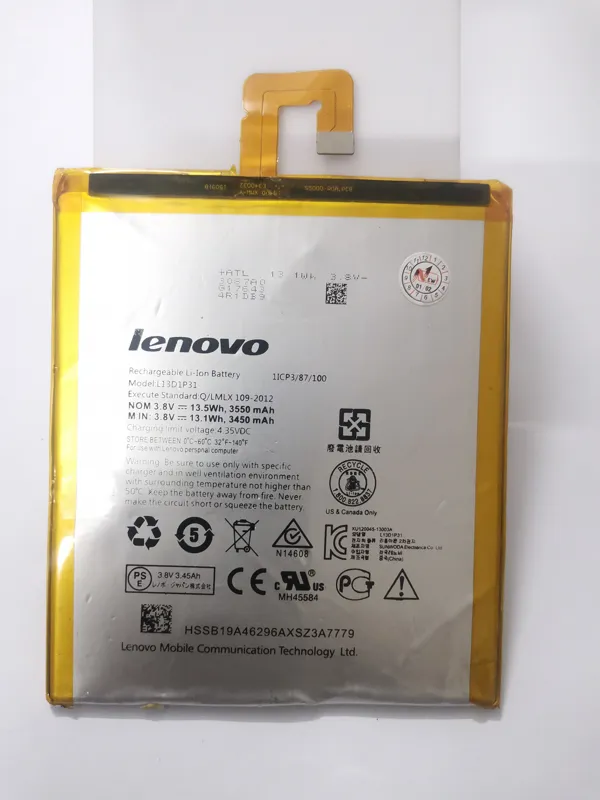 باتری اصلی تبلت A3500 لنوو lenovo