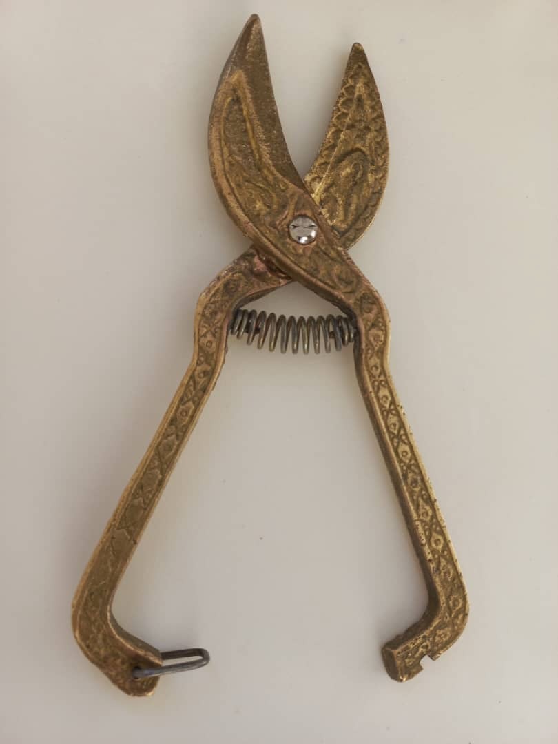 قیچی قند شکن برنجی