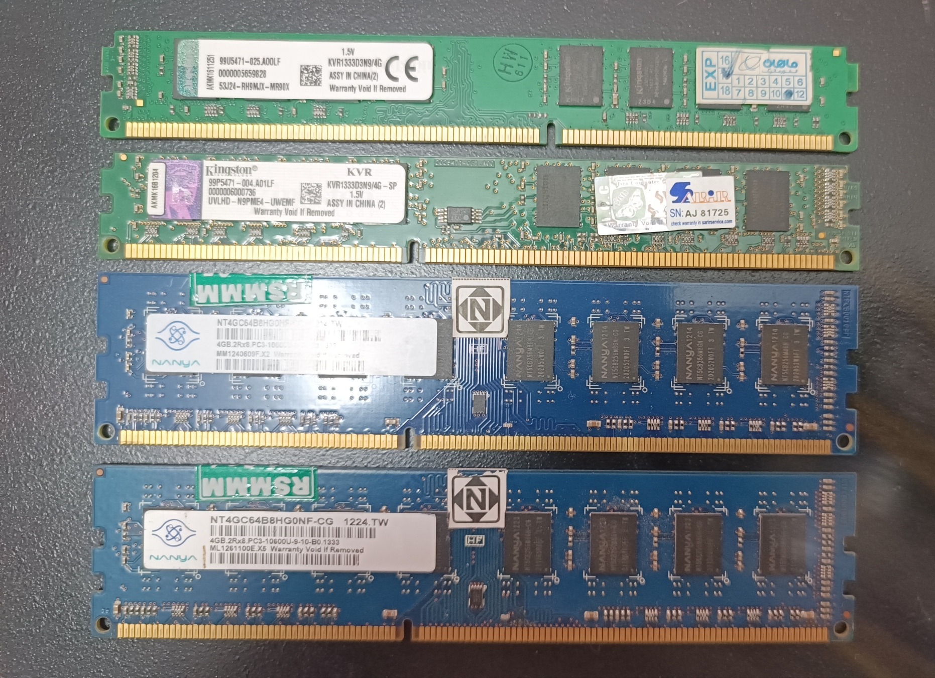 رم 4 گیگ ddr3