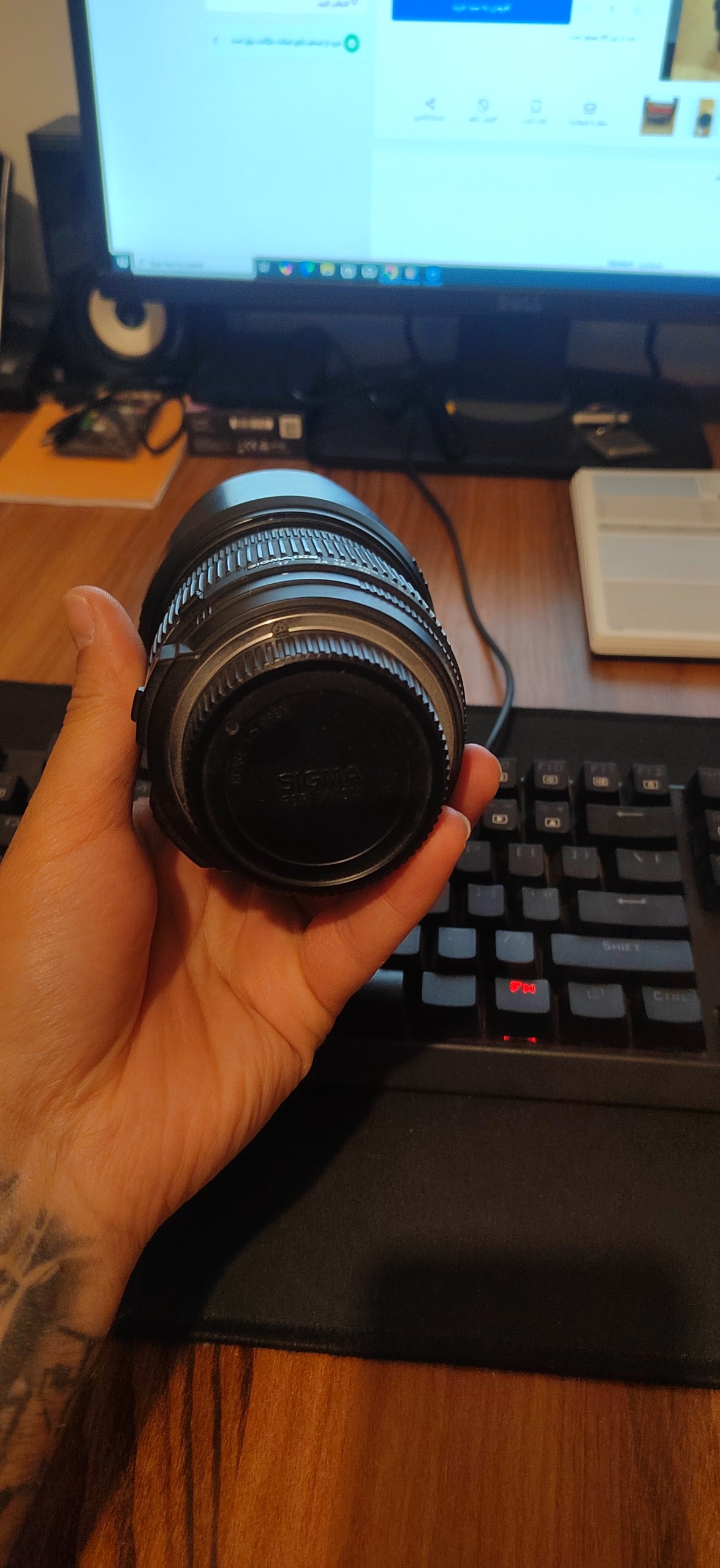 لنز سیگما مدل sigma 17-70mm f1.2 نیکون