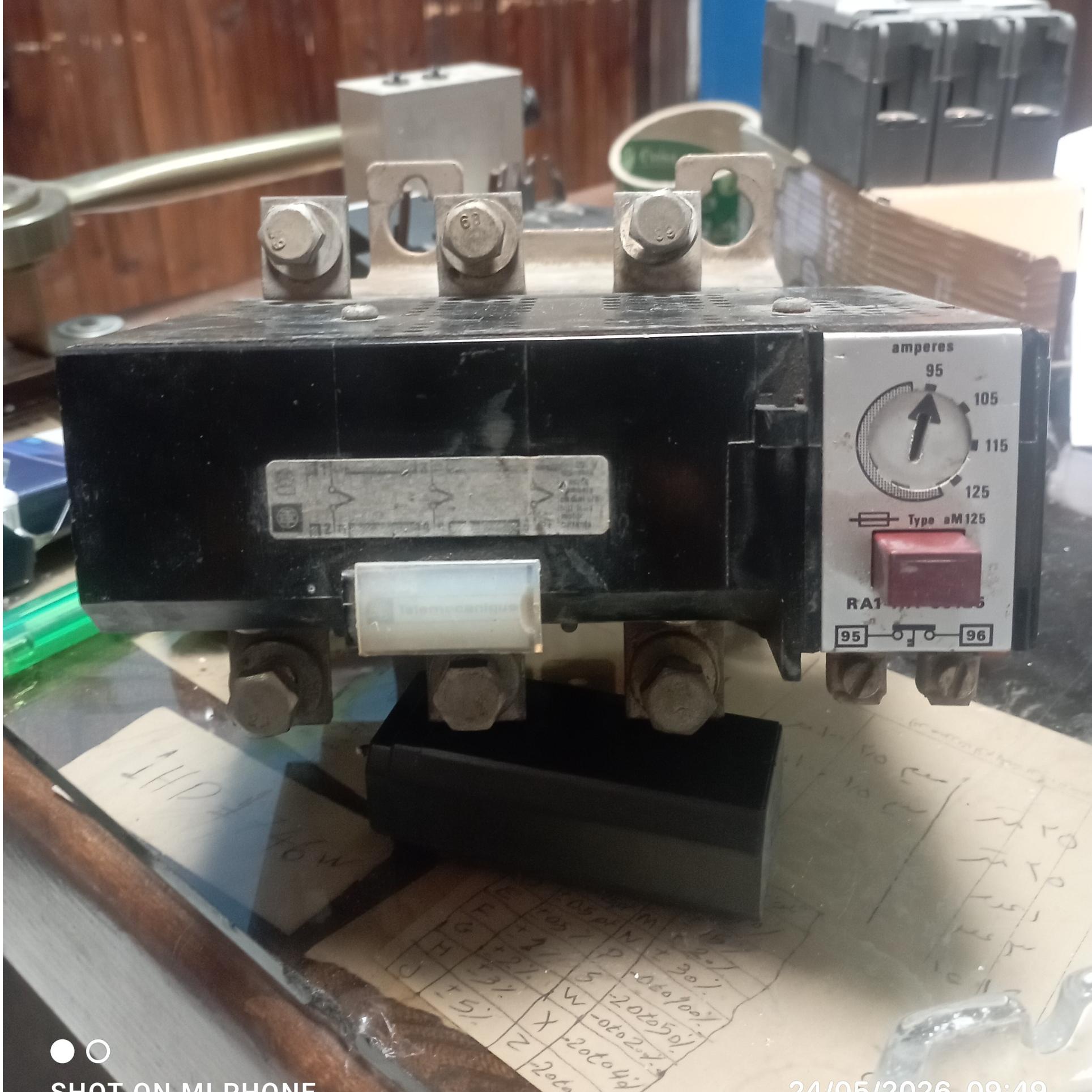 رله بی متال تله مکانیک 95تا125