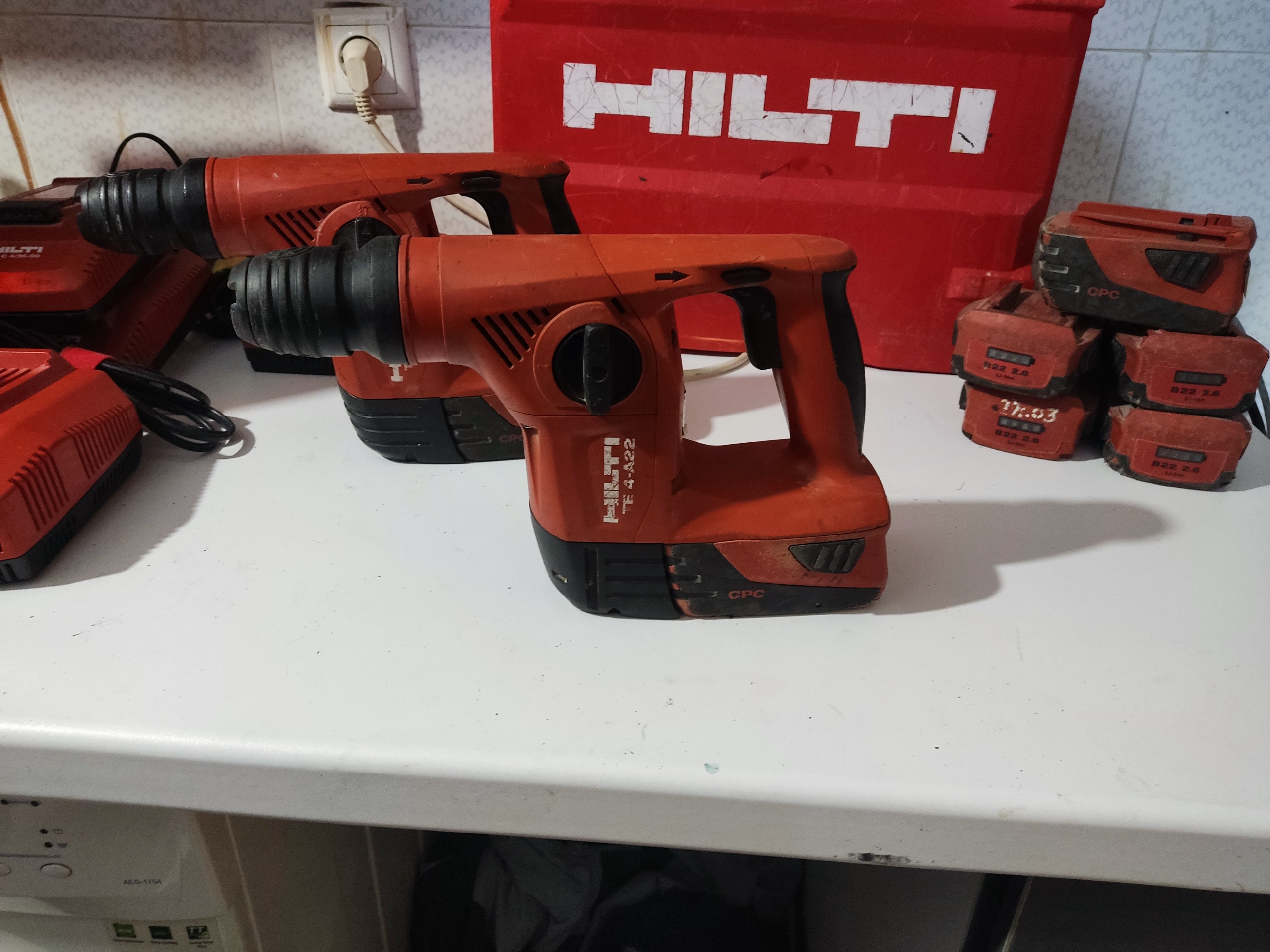 بتن کن دوکاره هیلتی اصل hilti
