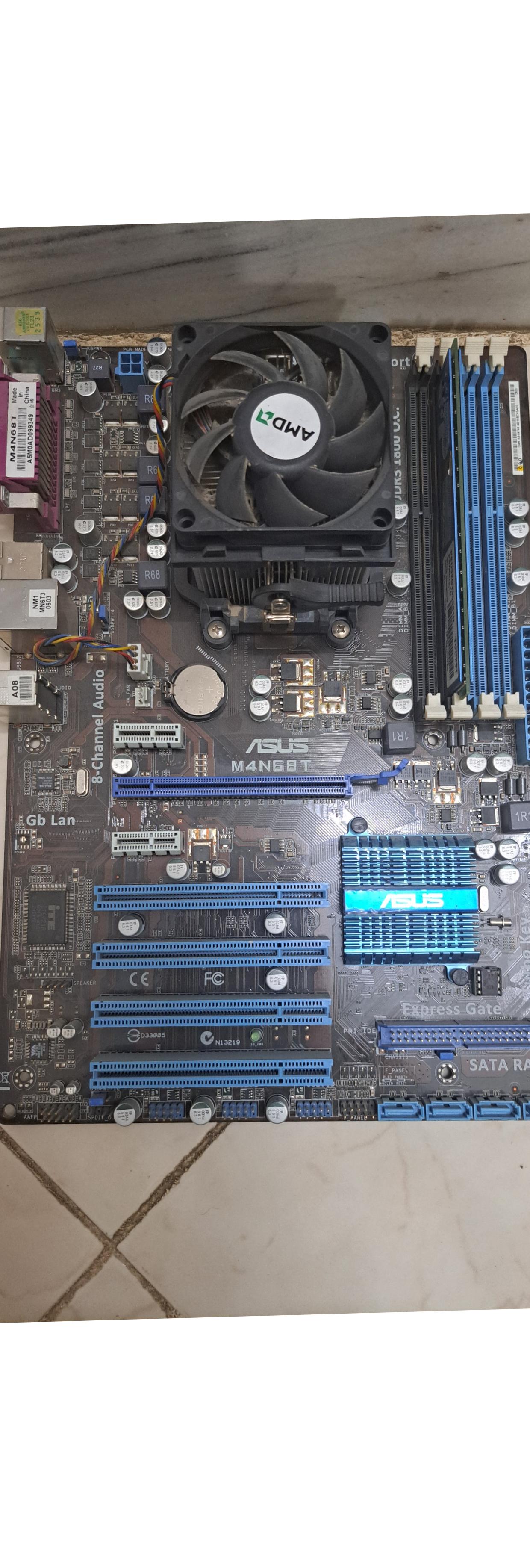 مادربرد ایسوس M4N68T با CPU