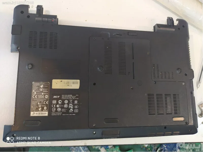 قاب کف acer aspire 5810