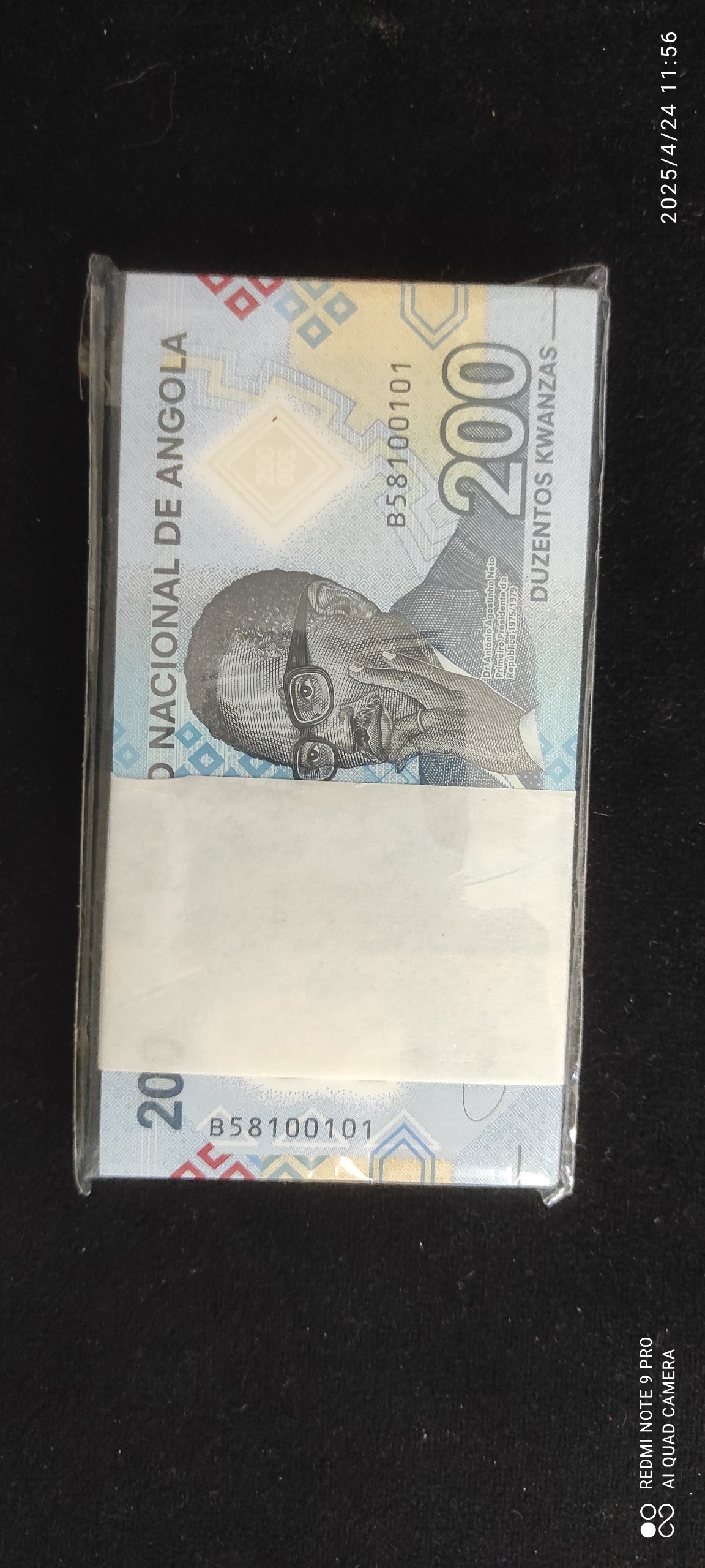 بسته 200 کوانزاس انگولا 1 تا 100 بانکی و پلیمری