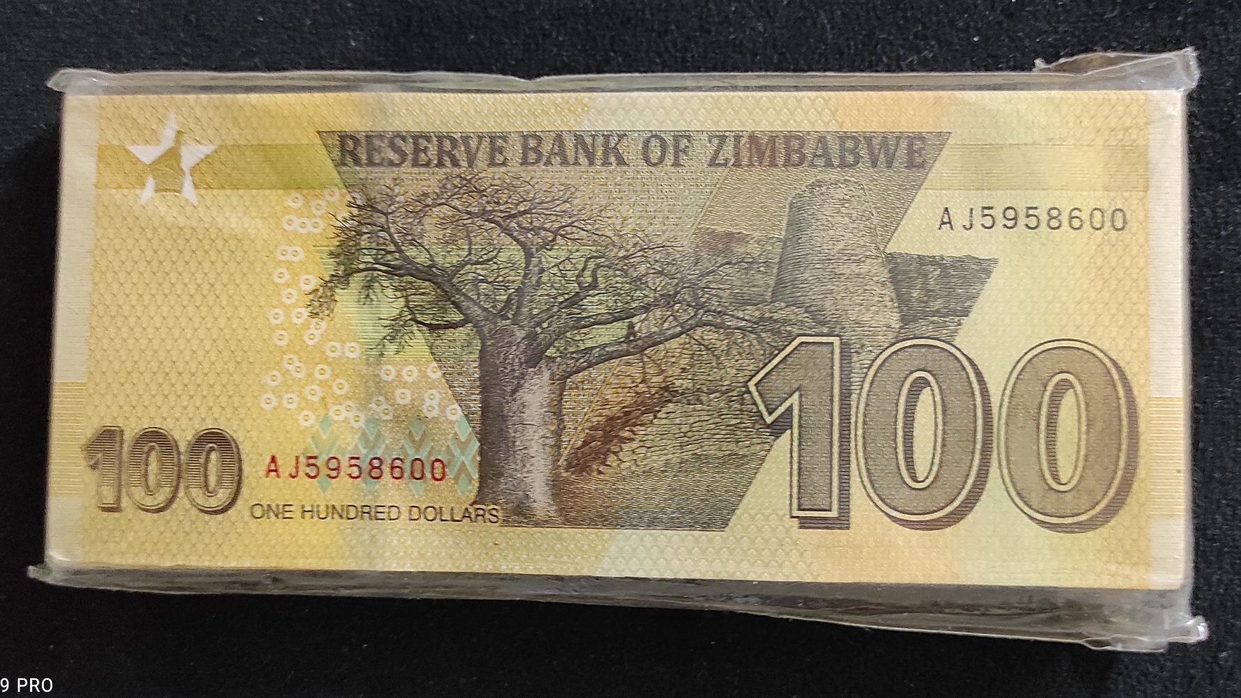 بسته 100 دلار زیمباوه بانکی هیبریدی