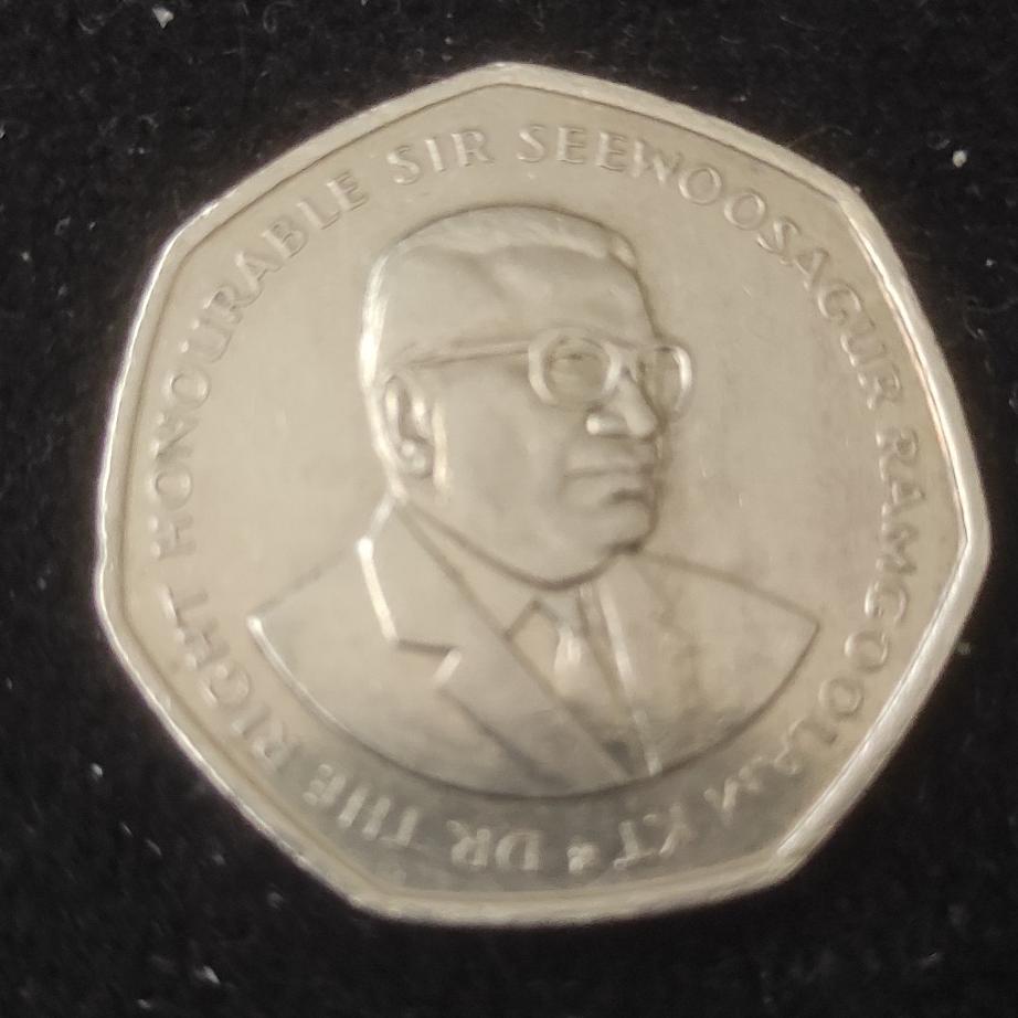 سکه 10 روپیه موریس
