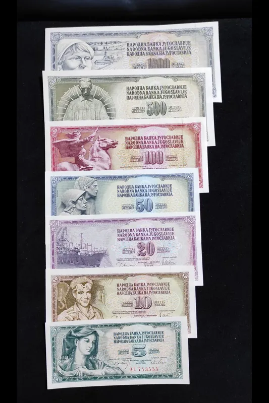 فول ست تک دینار یوگسلاوی بانکی