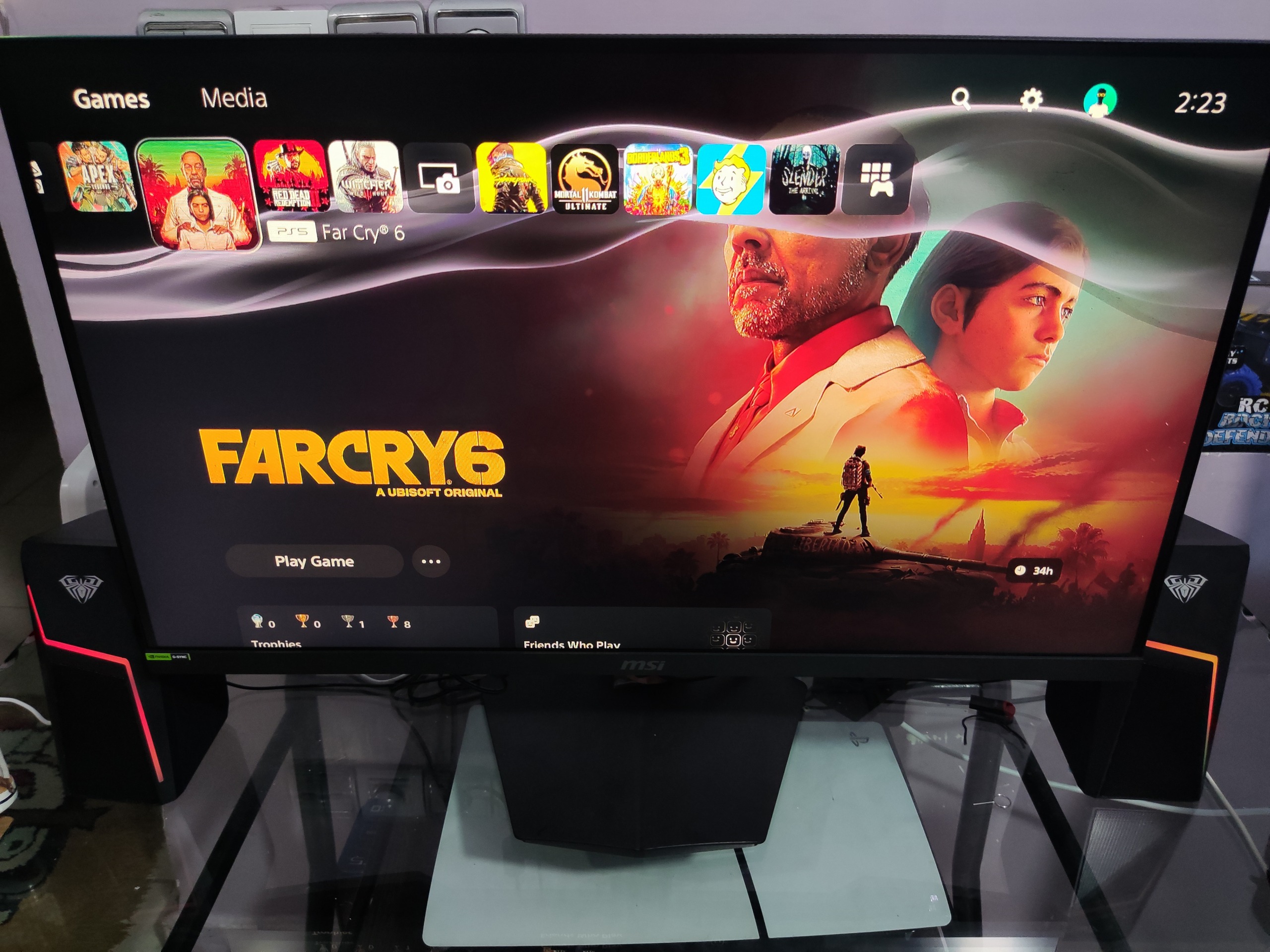 مانیتور 27اینچ msi مدل G274F گیمینگ درحدنو