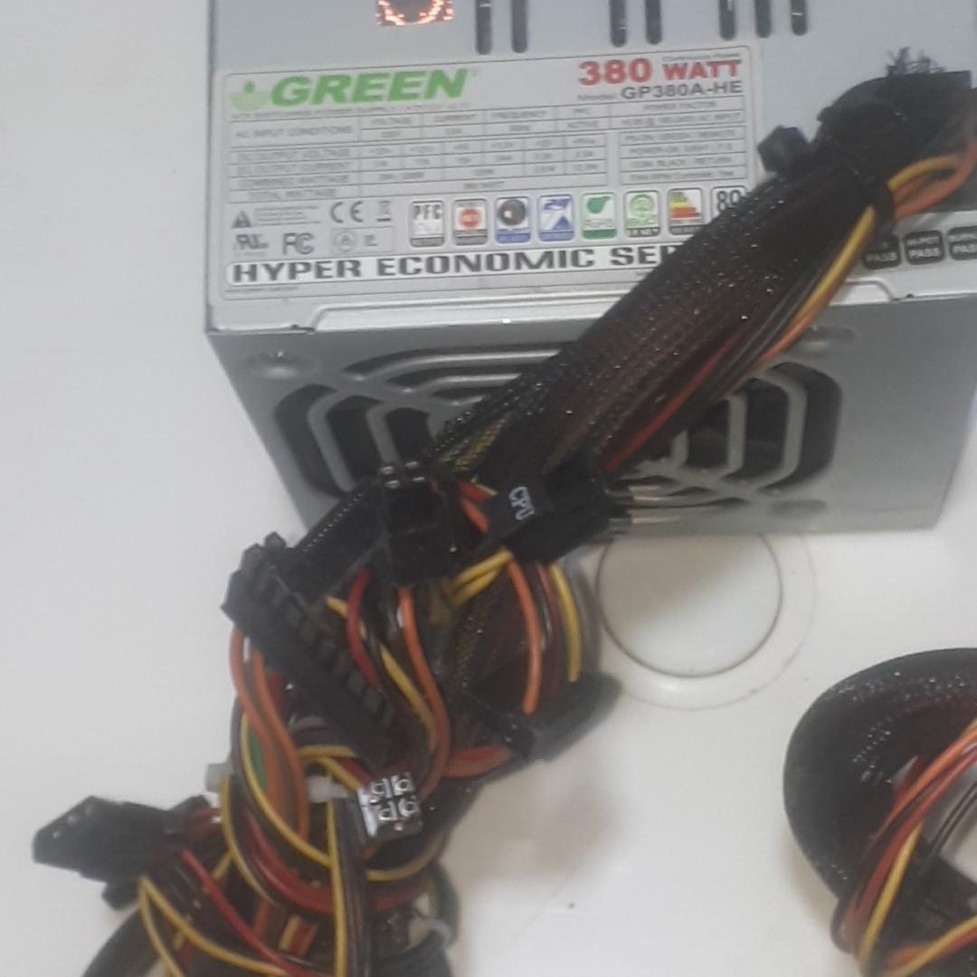 پاور کامپیوتر 380وات گرین gp380a HE