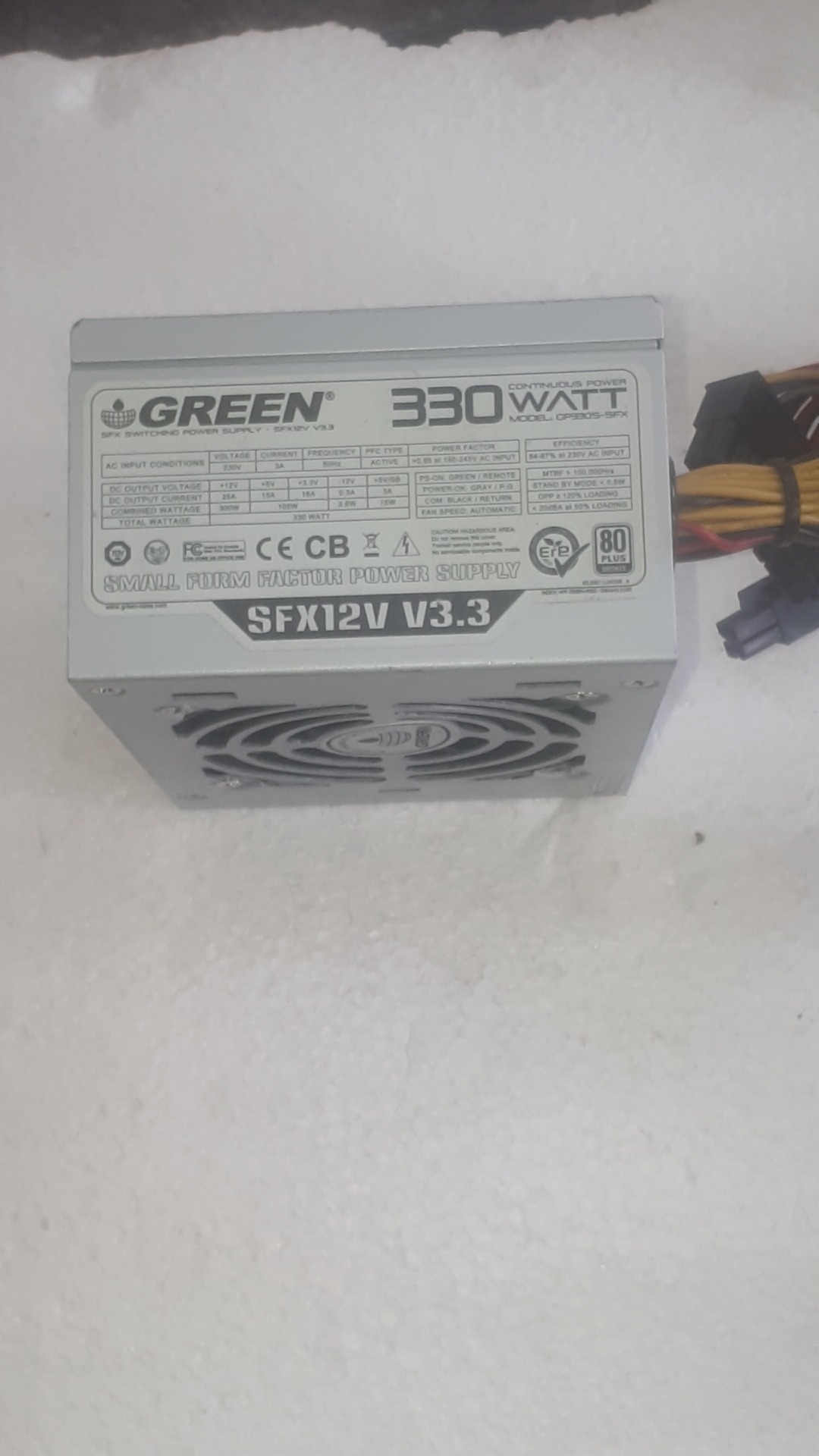 پاور مینی کیس گرین GP330S SFX