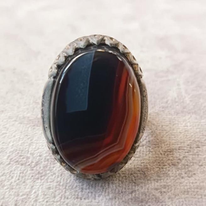 انگشتر سلیمانی خوش طرح مردانه