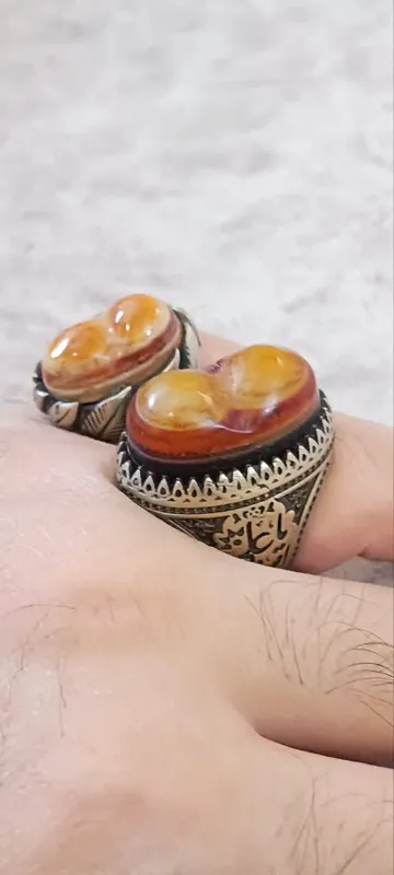 انگشتر دوکوهانه درشت و باباقوری چندچشم