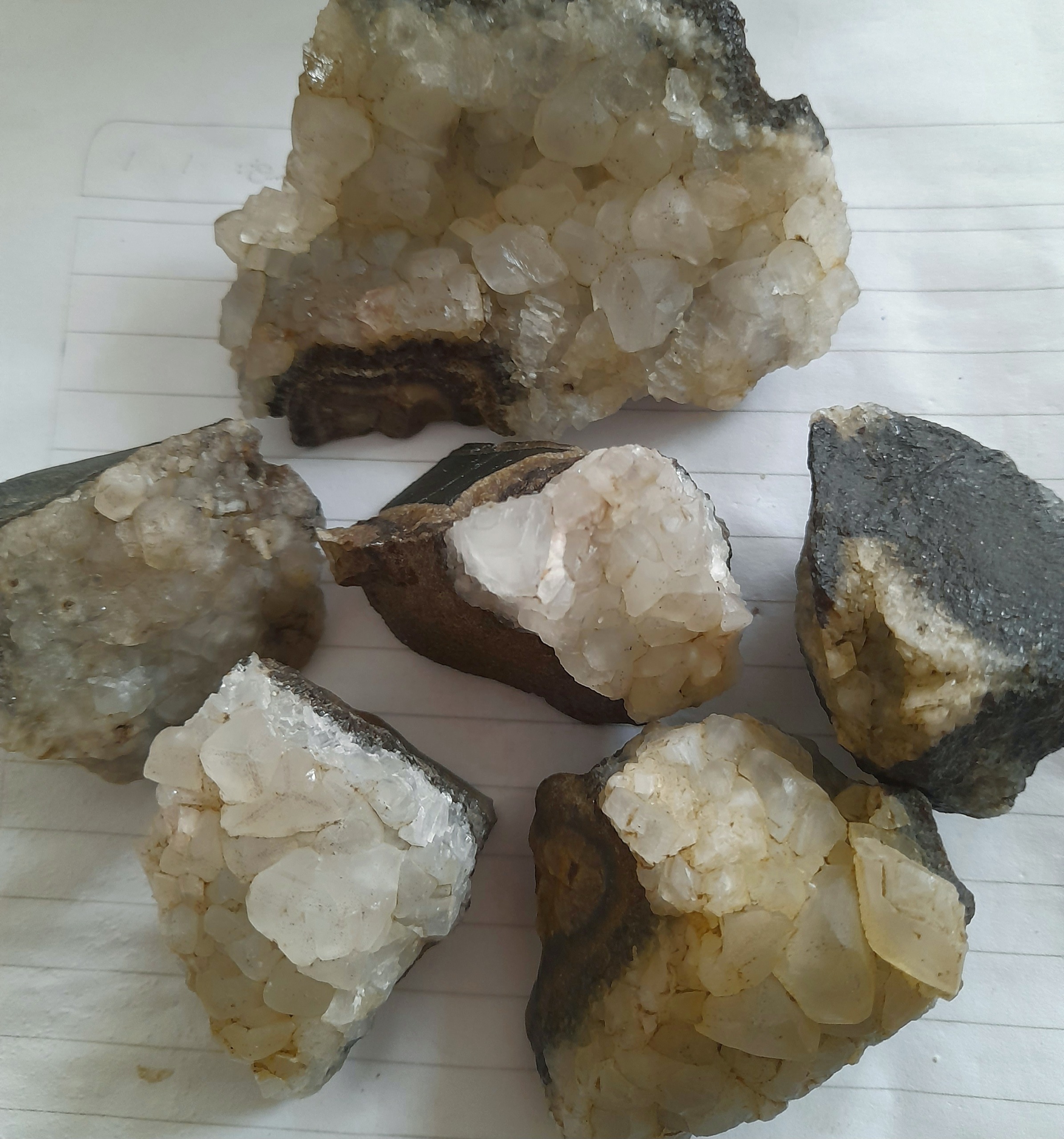 پک سنگ راف کوارتز6 عدد