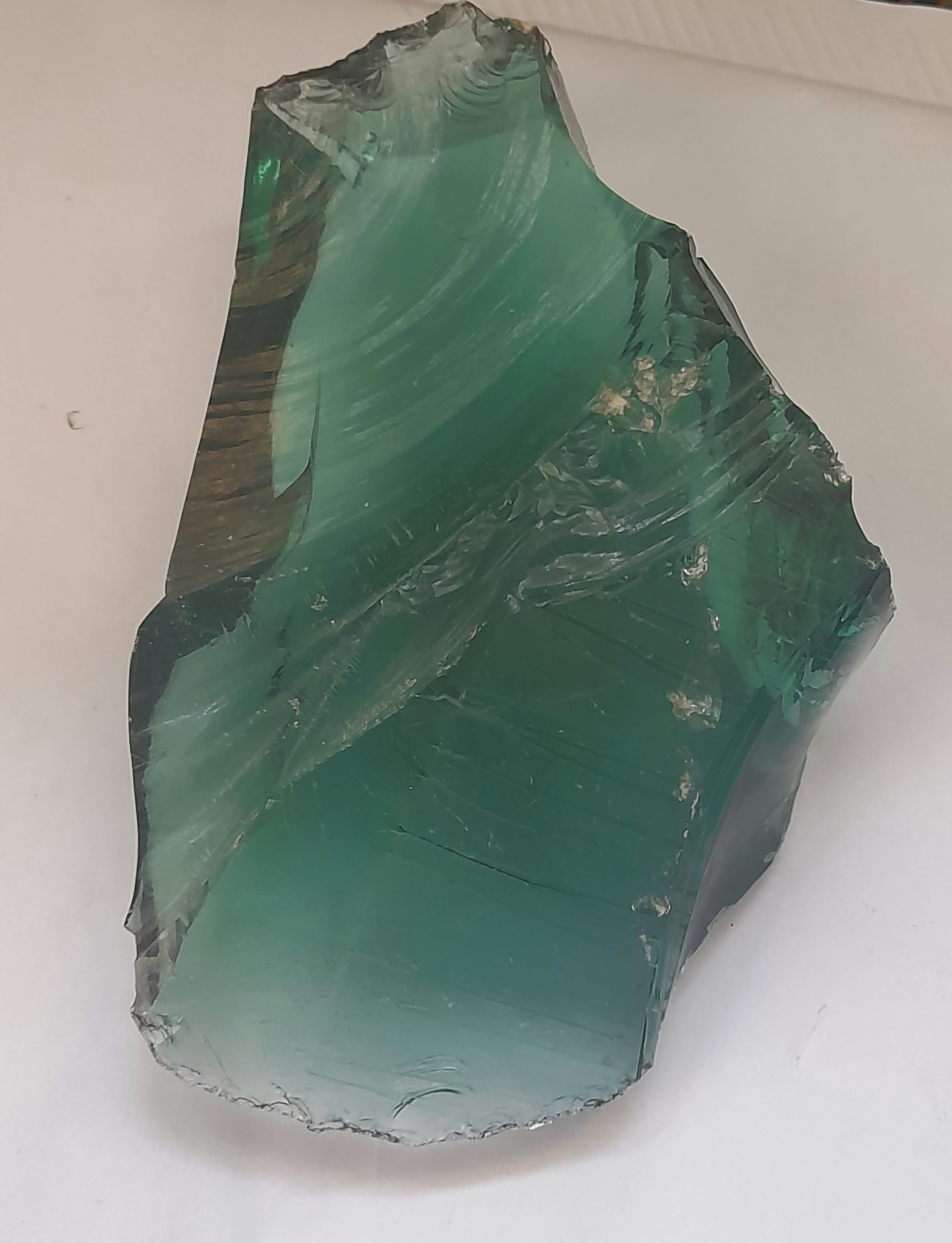 سنگ شیشه یا ابسیدین وزن 350 گرم