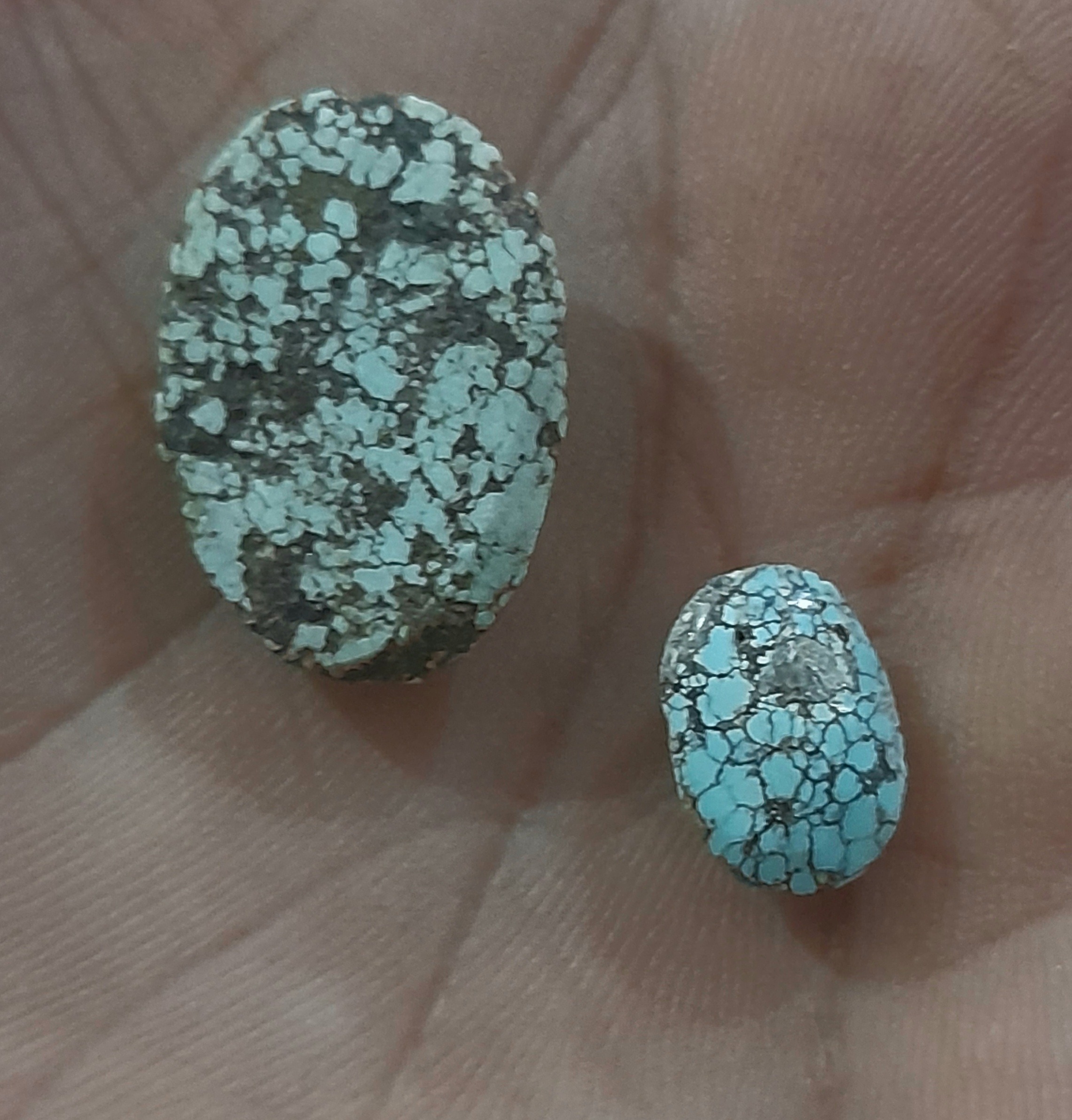 پک دو عددسنگ راف فیروزه نیشابور