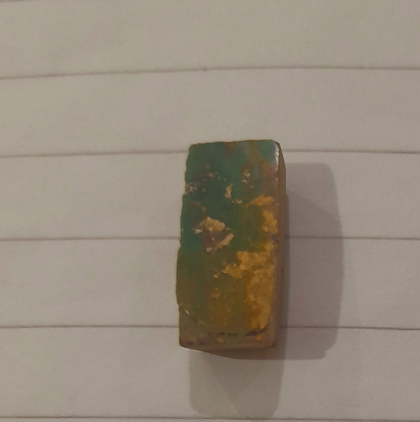 سنگ طبیعی نگینی فیروزه سبز نیشابور