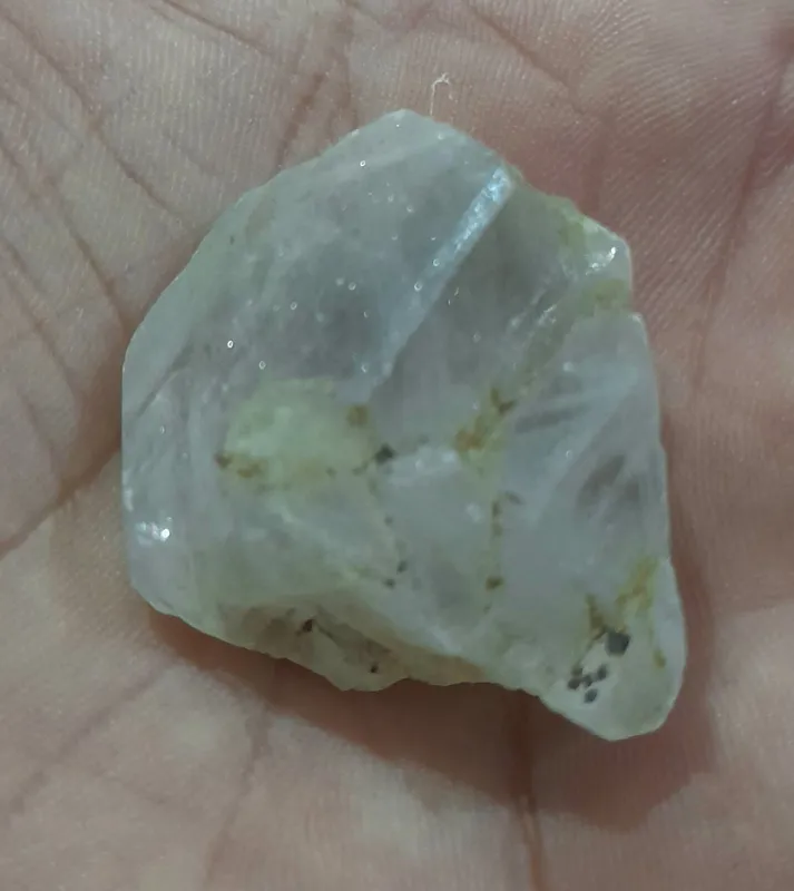 سنگ راف طبیعی کوارتز  وزن 25 گرم