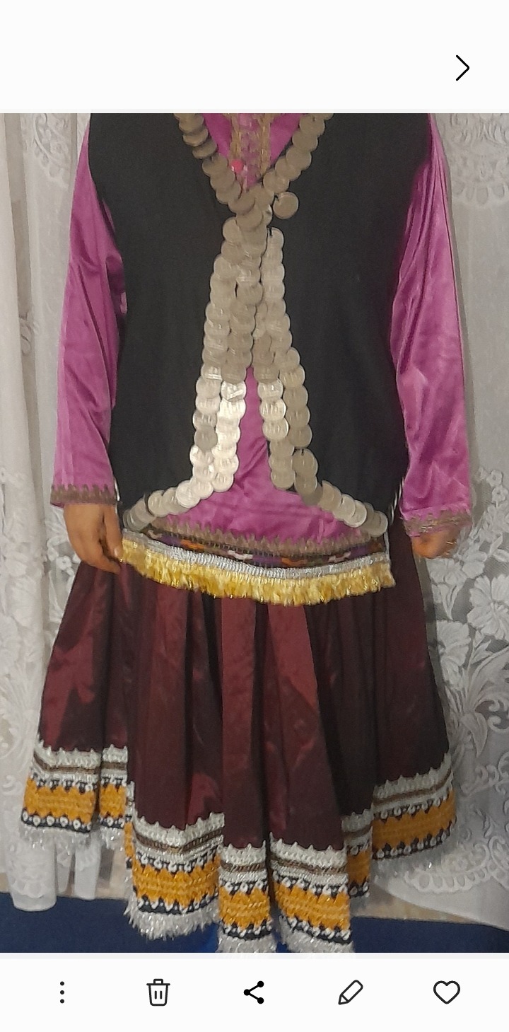 یکدست لباس کوردی کرمانجی زنانه شمال خراسان