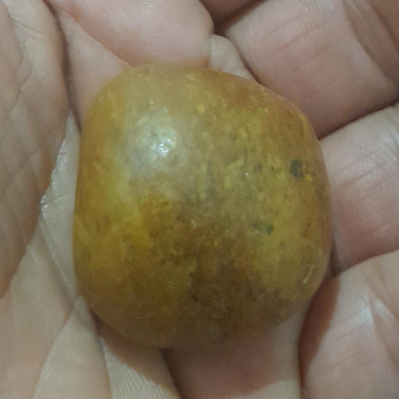 سنگ راف طبیعی توپی جاسپر زرد