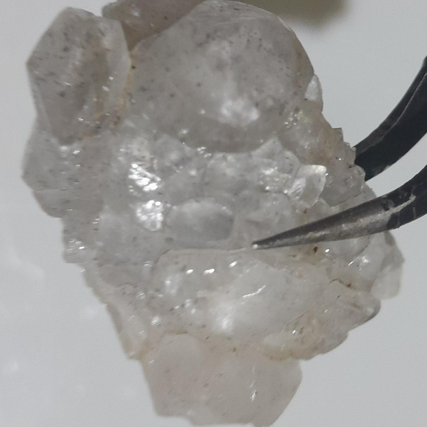 سنگ راف طبیعی کوارتز یا الماس هرکیمر