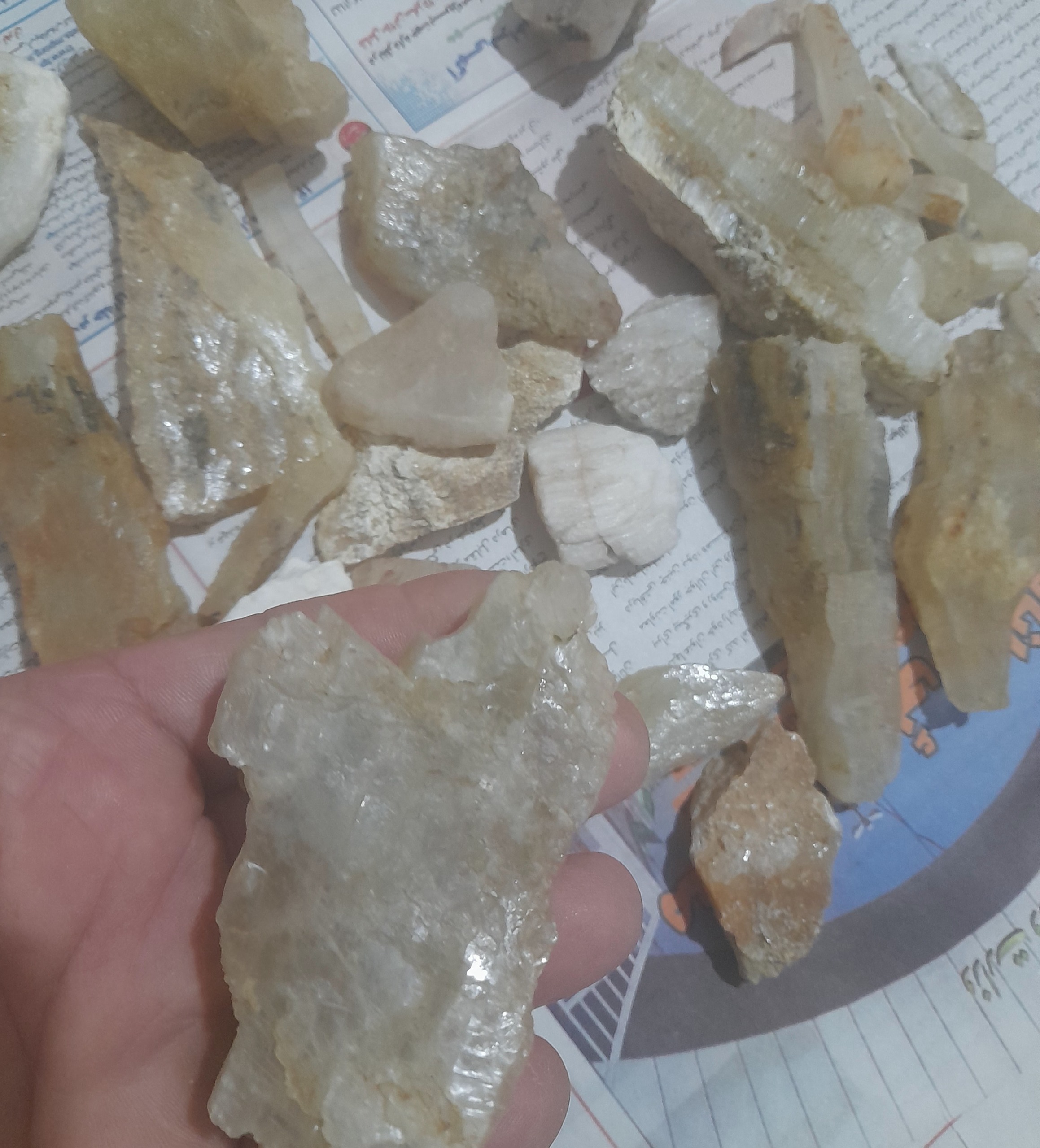 دو کیلو سنگ راف ژیپس طبیعی