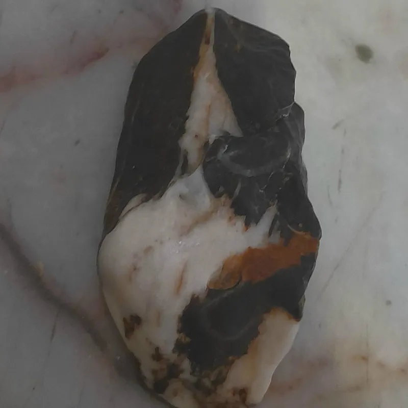 سنگ قدیمی به شکل سرو کله انسان