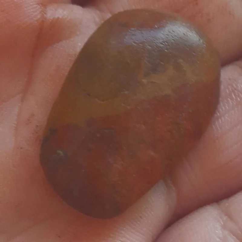 سنگ بسیار زیبای جاسپر دورنگ خطی