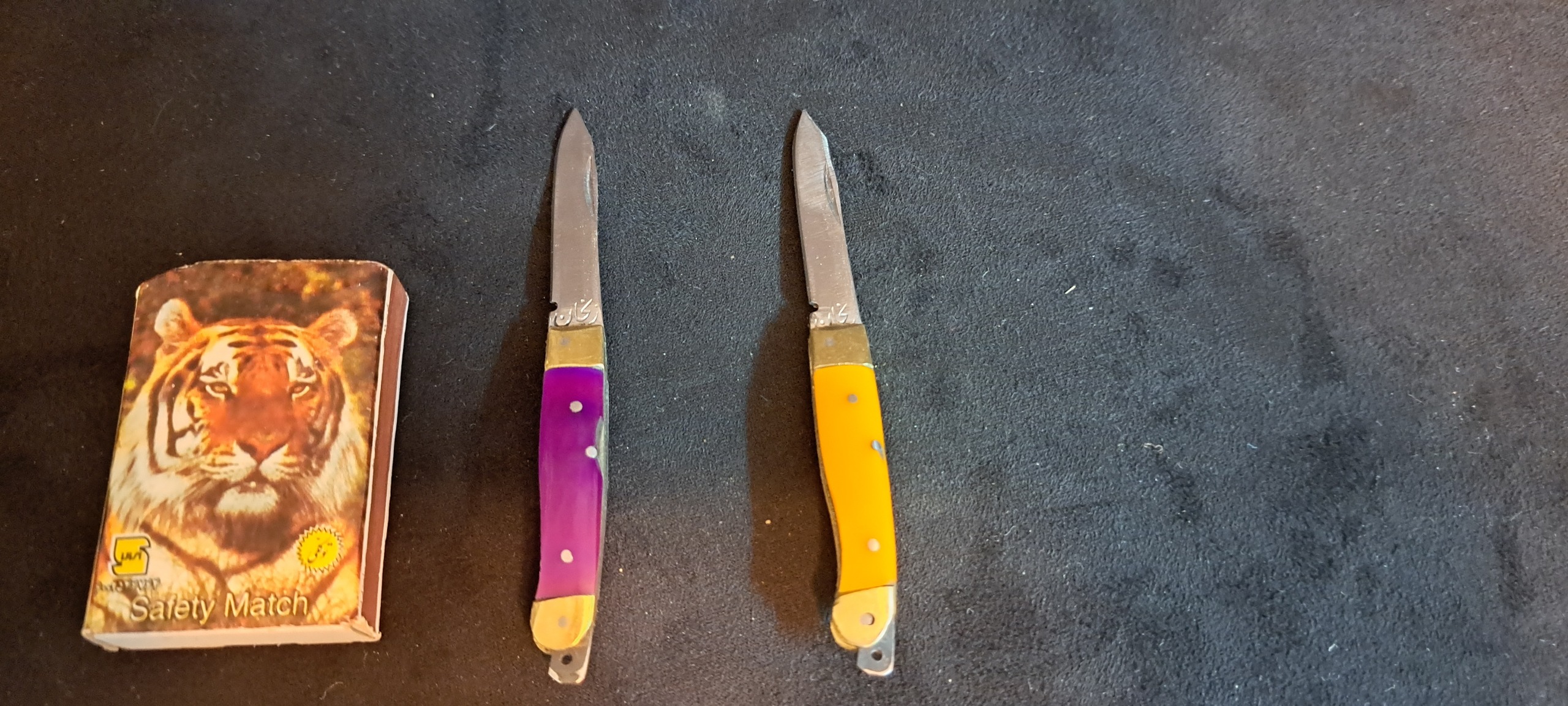 2 عدد چاقو کوچک زنجان