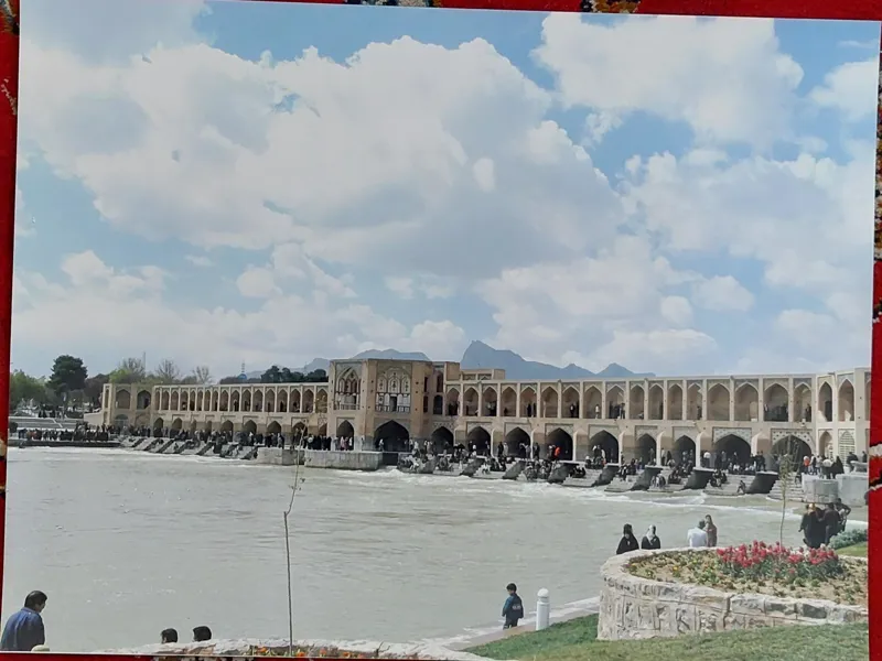 عکس اصلی پل خواجو 30×40