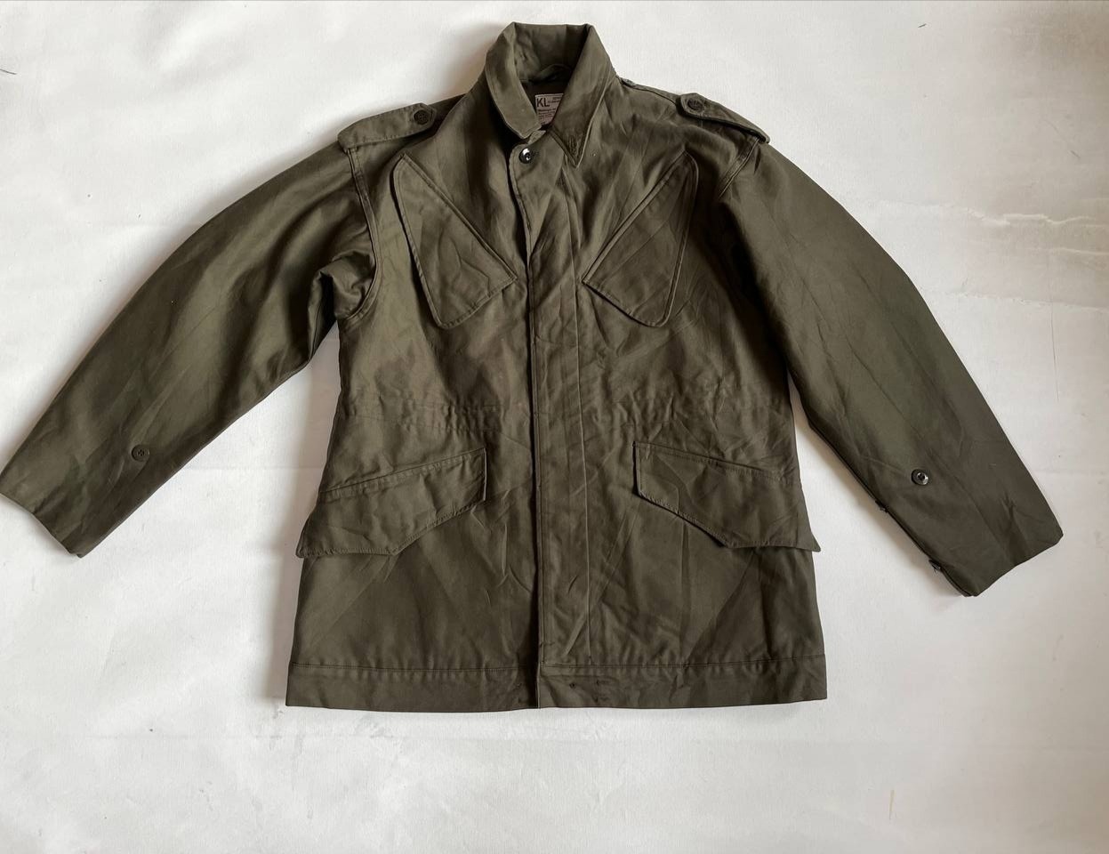 اورکت ارتش سلطنتی هلند وینتج سبز ارتشی