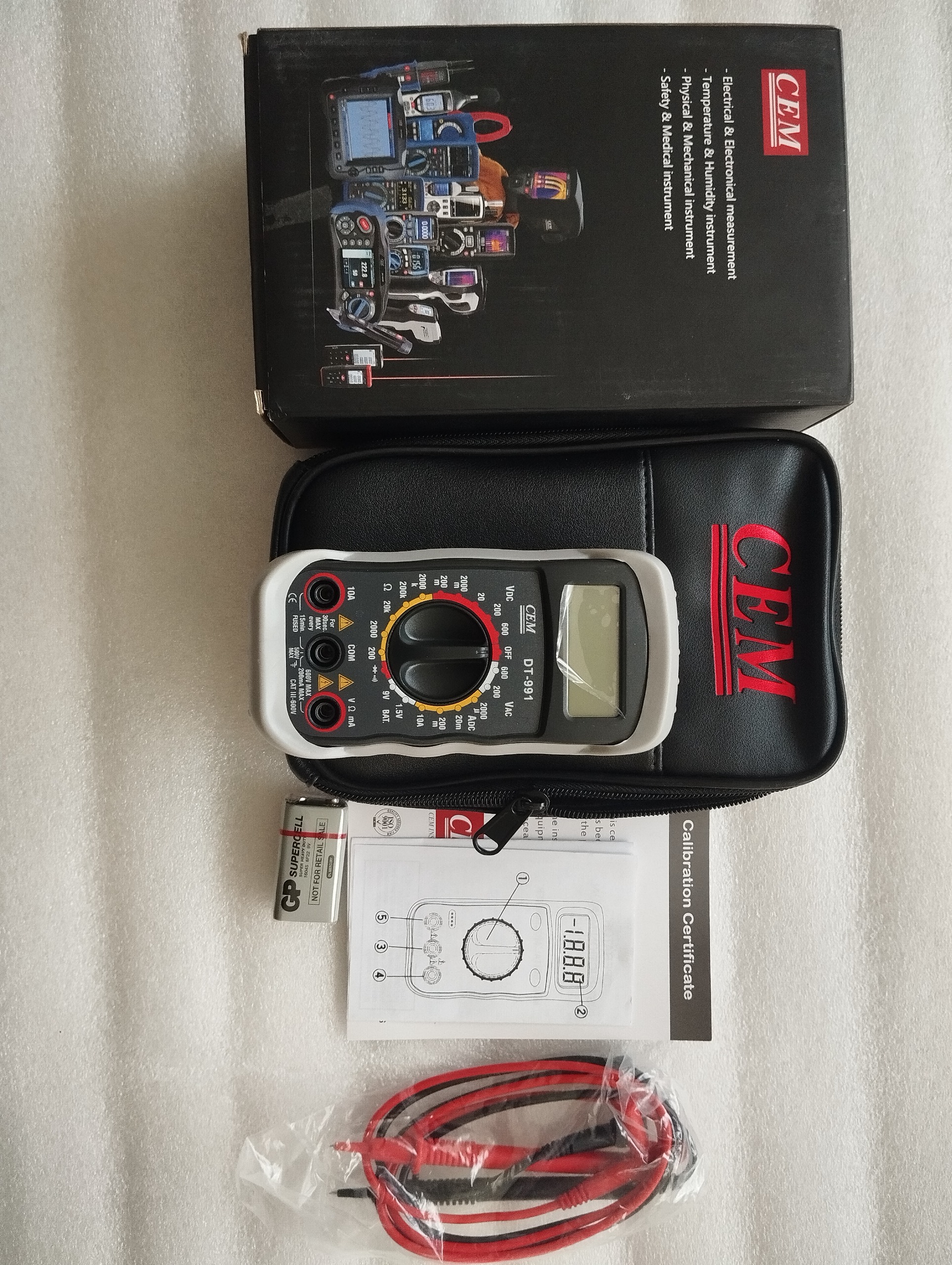 مولتیمتر دیجیتال برند CEM-991