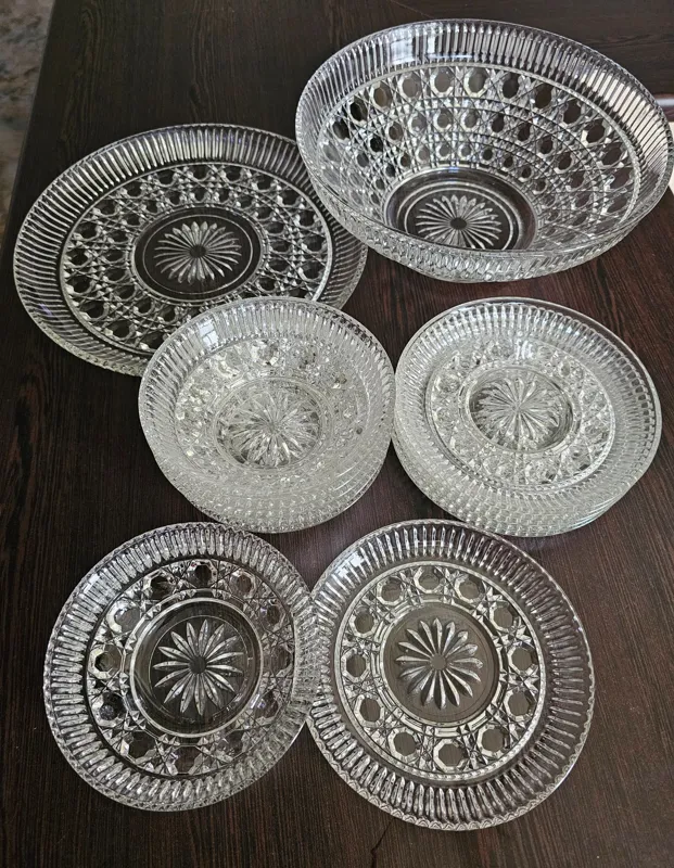 سرویس کریستال آمریکایی کامل