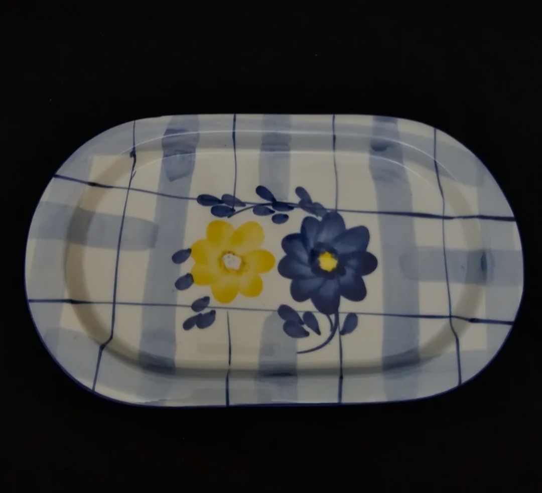 دیس کوچک گل پنبه ای