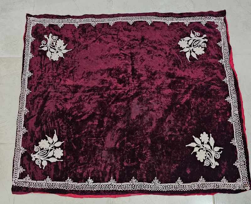 رومیزی مخمل ترمه