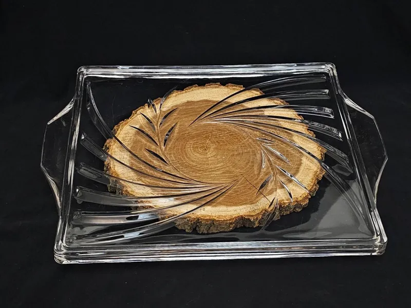 سینی کریستال ژاپنی کمیاب