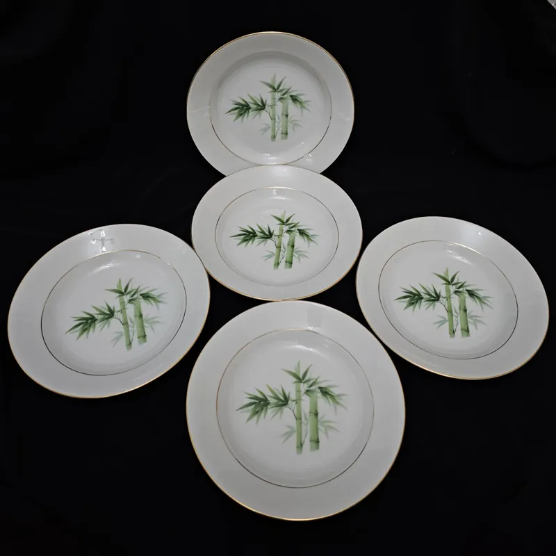 بشقاب چینی بامبو