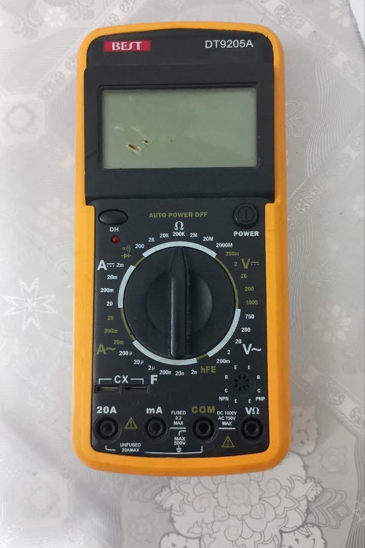 اهمتر خاموش دیجیتال مدل DT920A