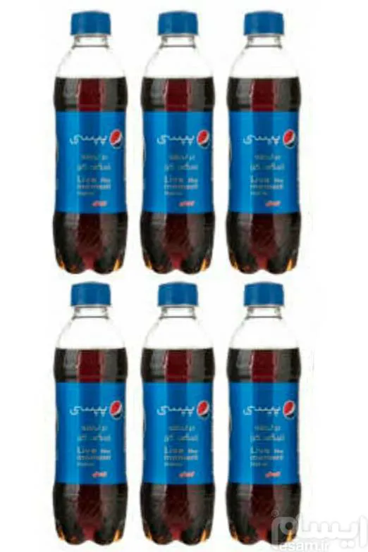 نوشابه گازدار پپسی بسته 6عددی