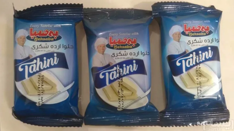 حلوا ارده شکری به صبا بسته 3 عددی