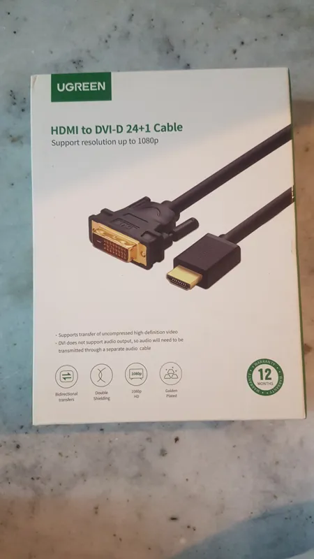 کابل hdmi to dvi