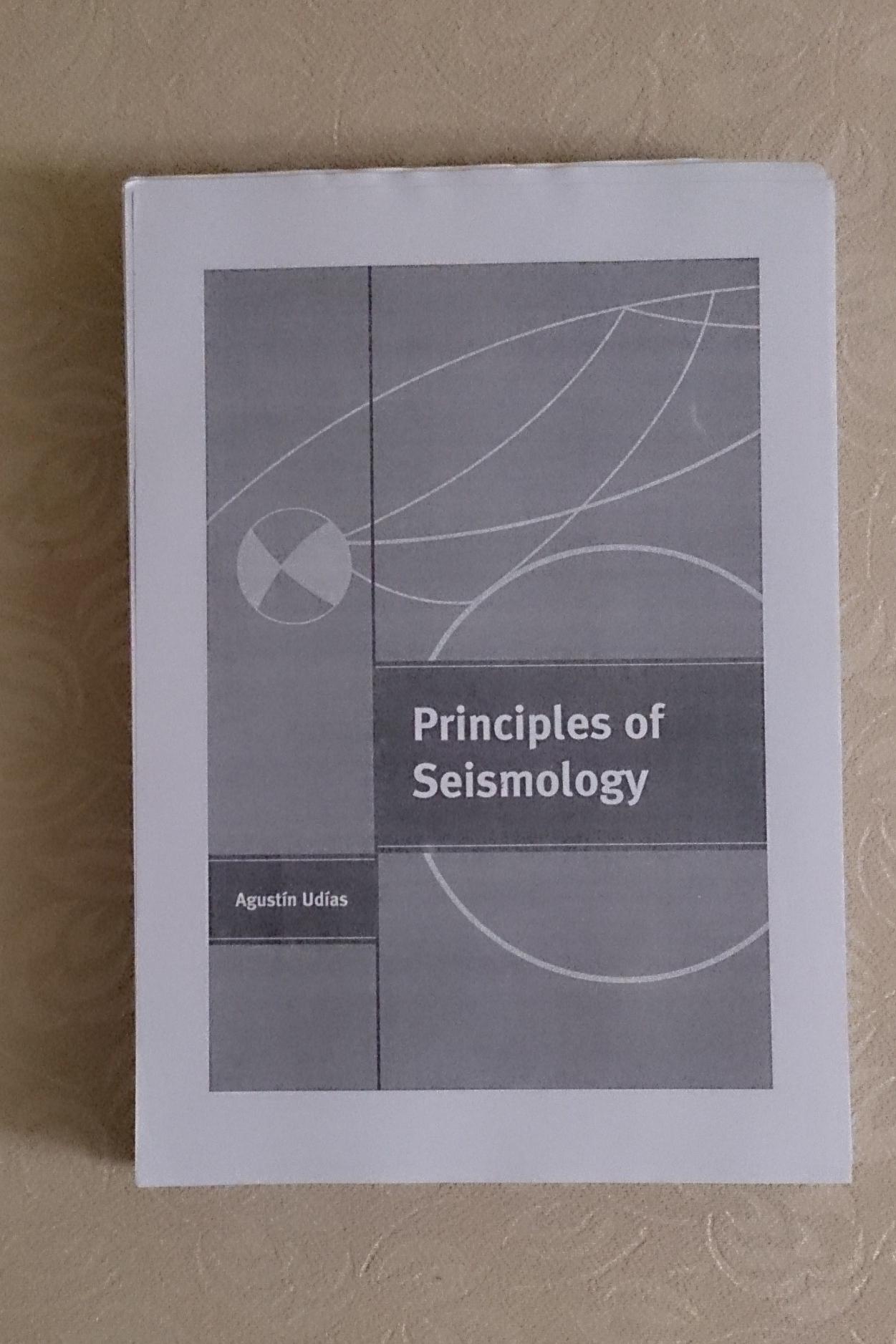Principles of Seismology Agustin Udias