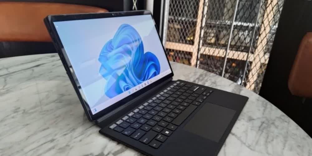 لپ تاپ تبلت ویندوزی ایسوس t3300 oled
