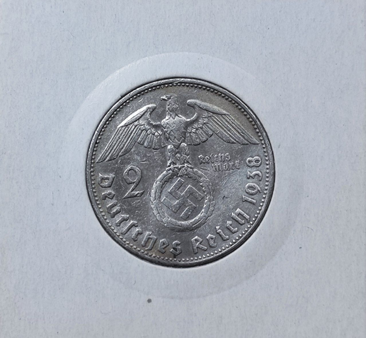 سکه دو رایشمارک آلمان نازی - 1934م