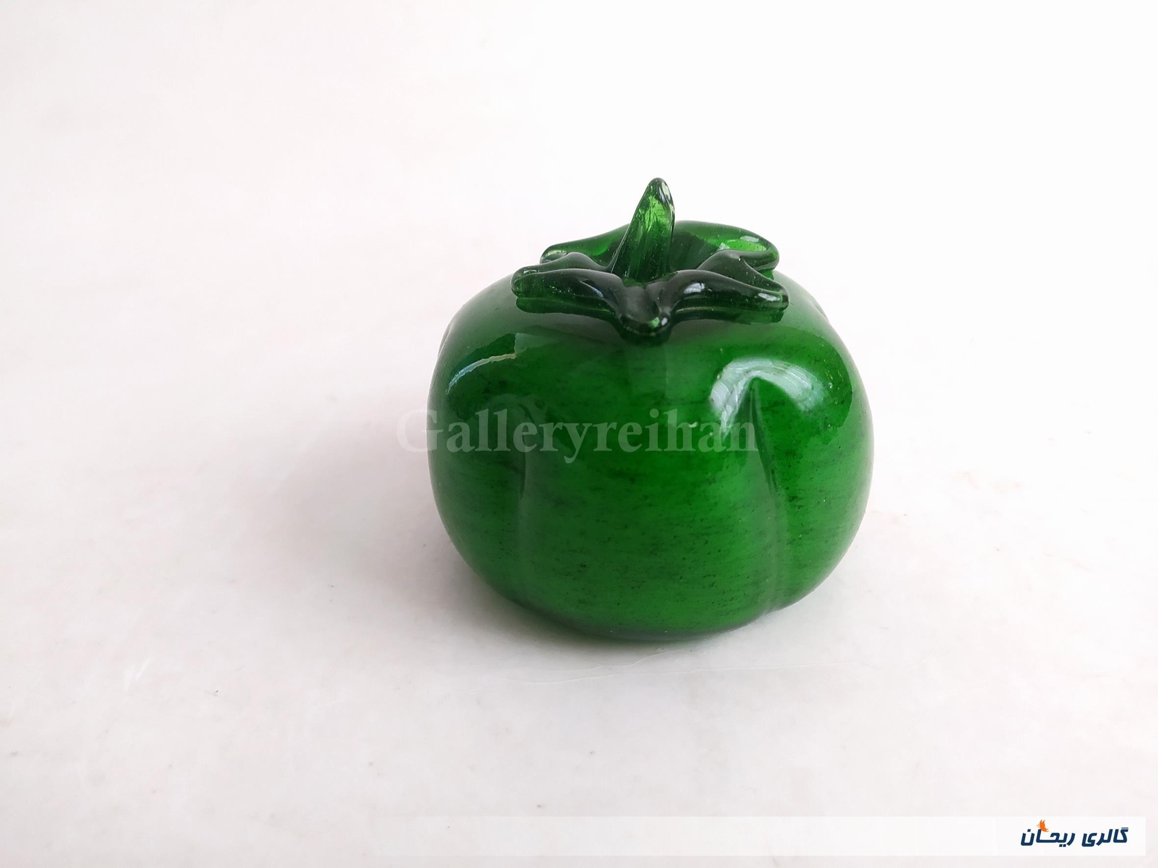 فلفل دلمه شیشه ای دست ساز قدیمی کمیاب (کد44438)