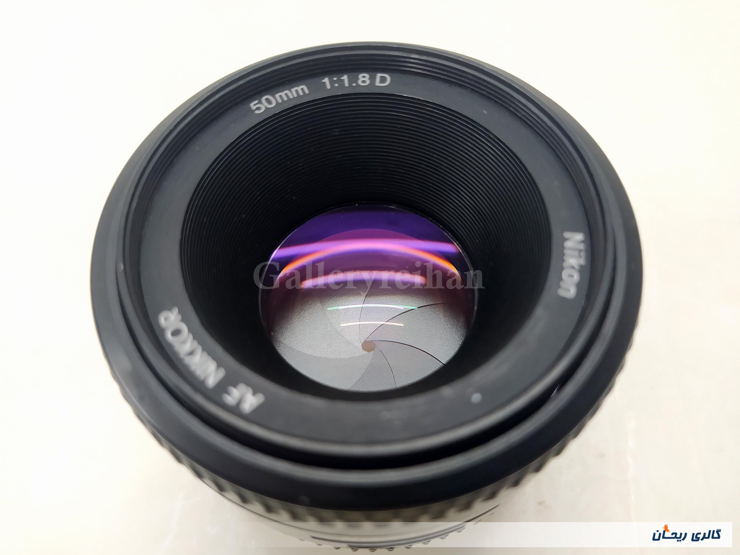 لنز فیکس نیکون Nikon 50mm F 1/8D با درب (کد47560)