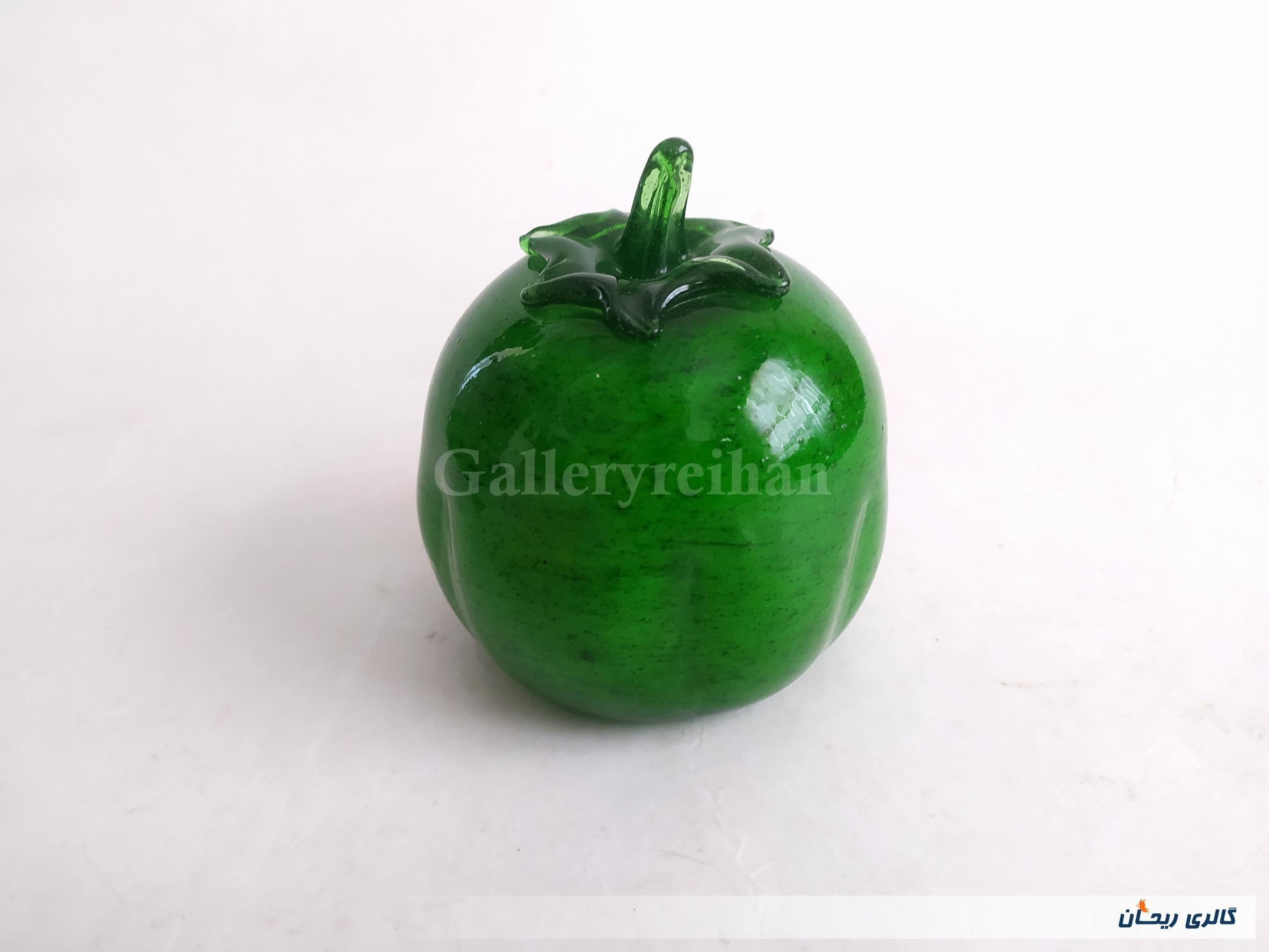 فلفل دلمه شیشه ای دست ساز قدیمی کمیاب (کد44490)