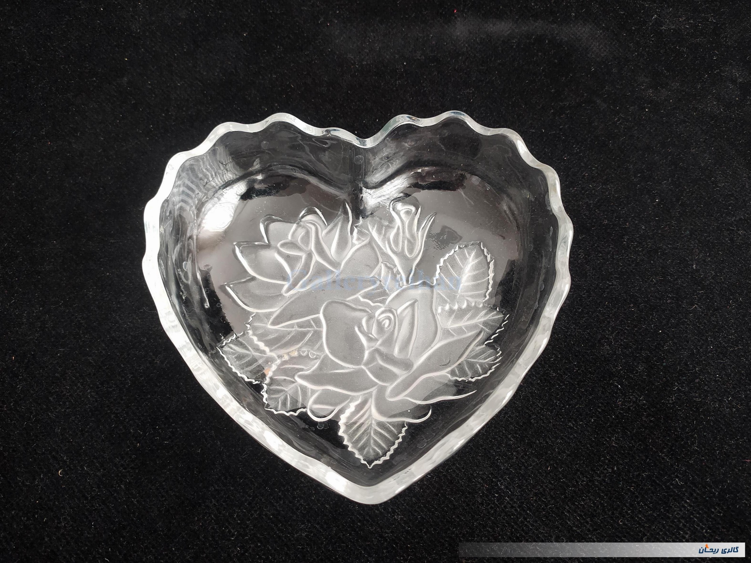 کاسه گل برجسته دورنگ احتمالا سوگا ژاپن (کد47690)